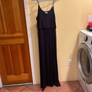 Mikey & Joey Navy Blue Maxi Dress